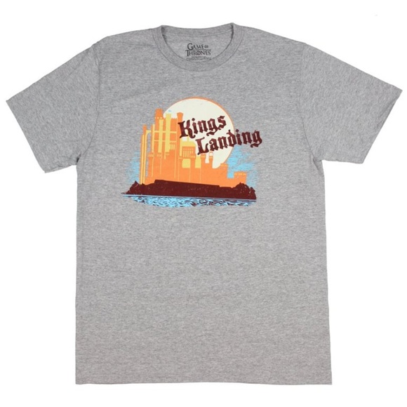 Hot Topic Other - Game of Thrones King’s Landing Destination Men's T-Shirt Short Sleeve Sz XL NEW